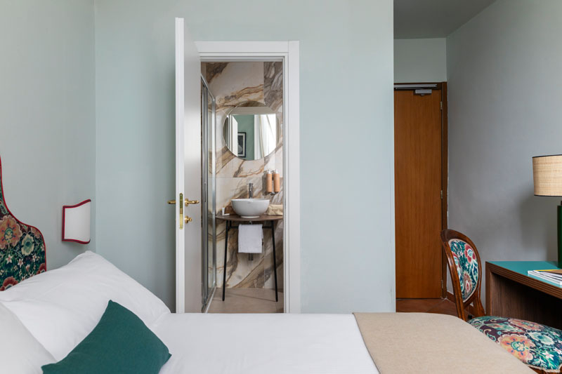 Double room for single use with ensuite bathroom and desk - The Galileo Hotel, BZAR hotels in Florence